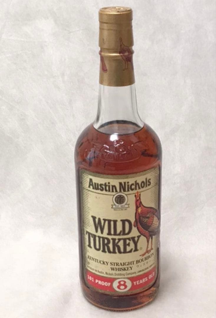 WILDTURKEYワイルドターキー8年オースチンニコルス旧ラベルギフトボックス
