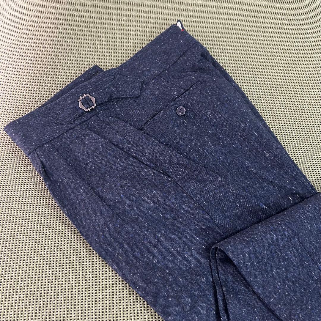 ◉ LATORRE ラトーレ　2アウトプリーツサイドアジャスタースラックス　46