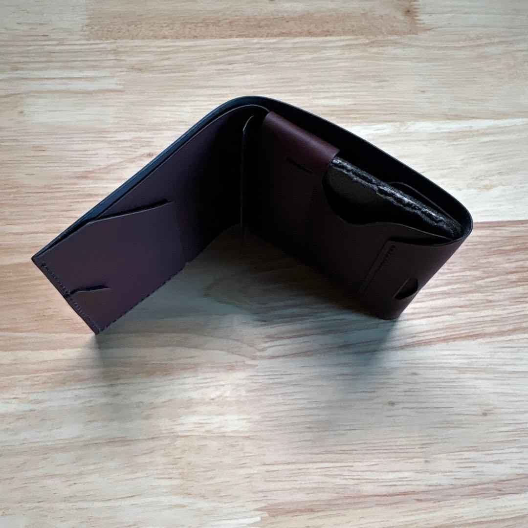 【新品・未使用】点と線 new-ushua3財布　革ホック　右利き用