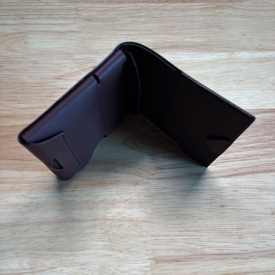 【新品・未使用】点と線 new-ushua3財布　革ホック　右利き用