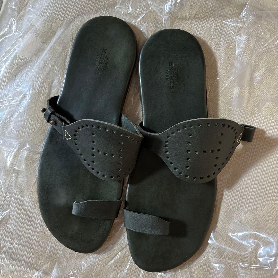 HERMES エルメス　エブリン　サンダル