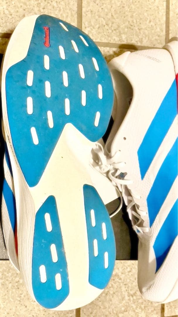 adidas エボSL ウーブン 27.5cm 走行約30km