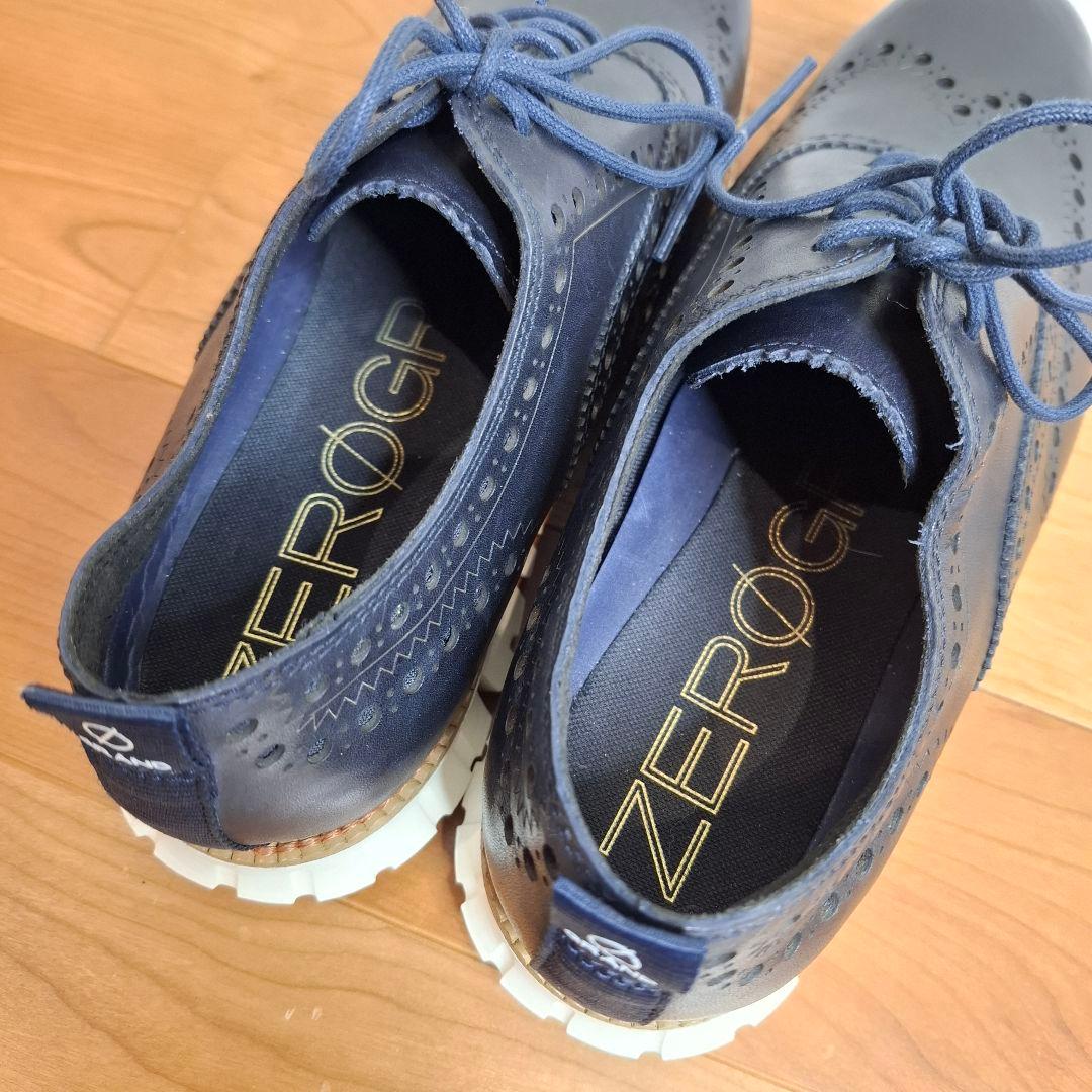 【コールハーン】ゼログランド オックスフォードウィングチップ メンズシューズ 8