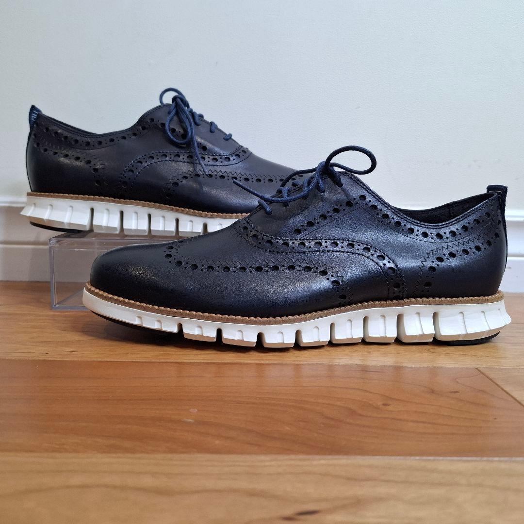 【コールハーン】ゼログランド オックスフォードウィングチップ メンズシューズ 8