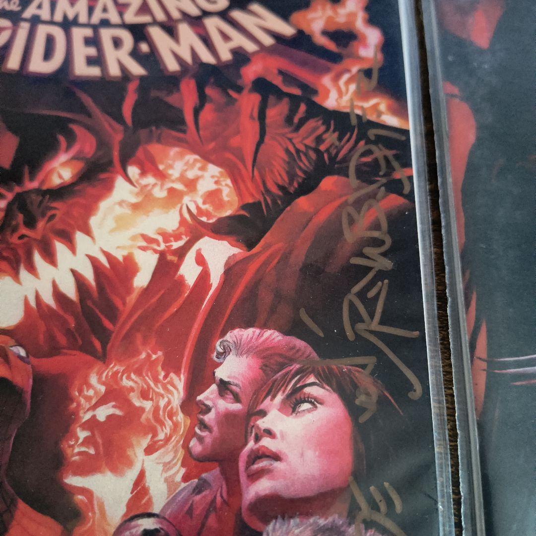 【アメコミ リーフ】The Amazing Spider-Man などサイン入り