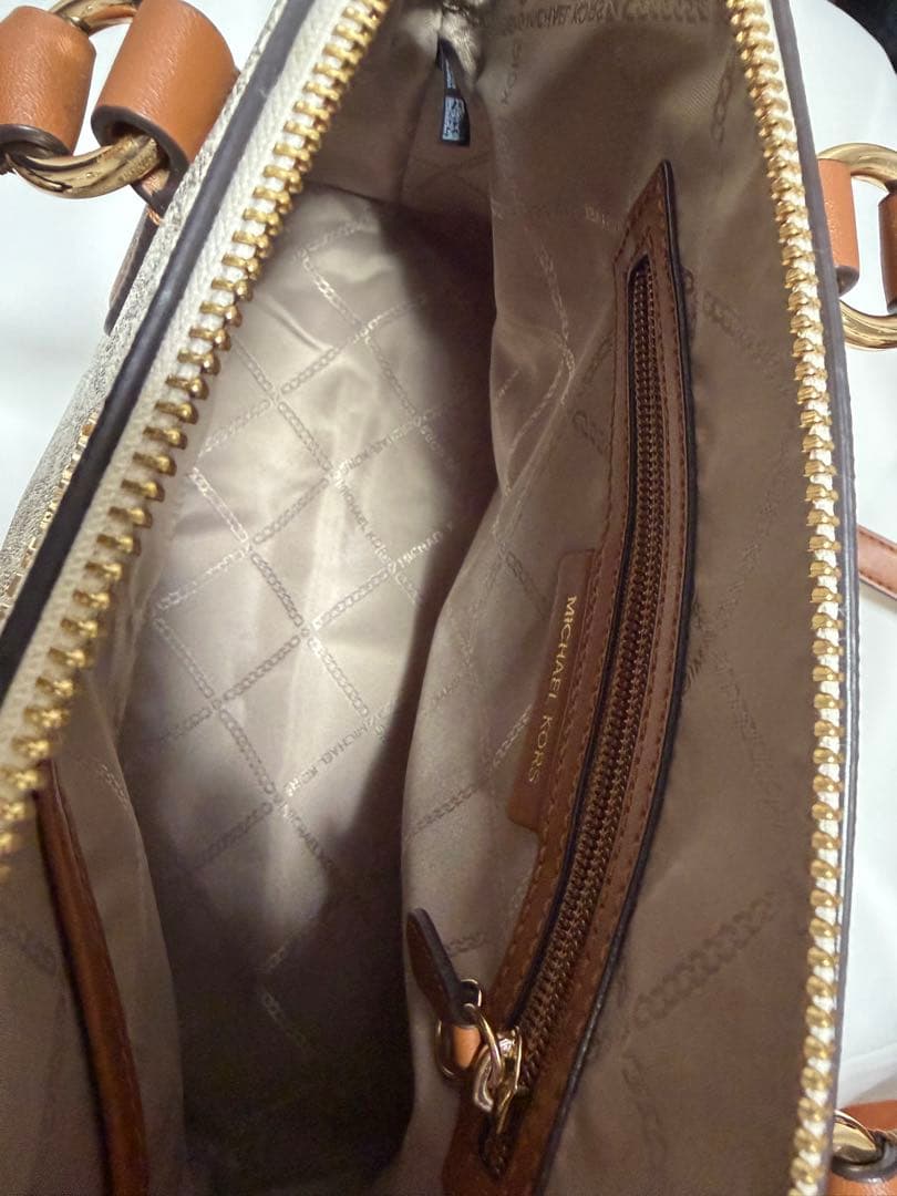 MICHAEL KORS MKロゴショルダーバッグ ハンドバッグ