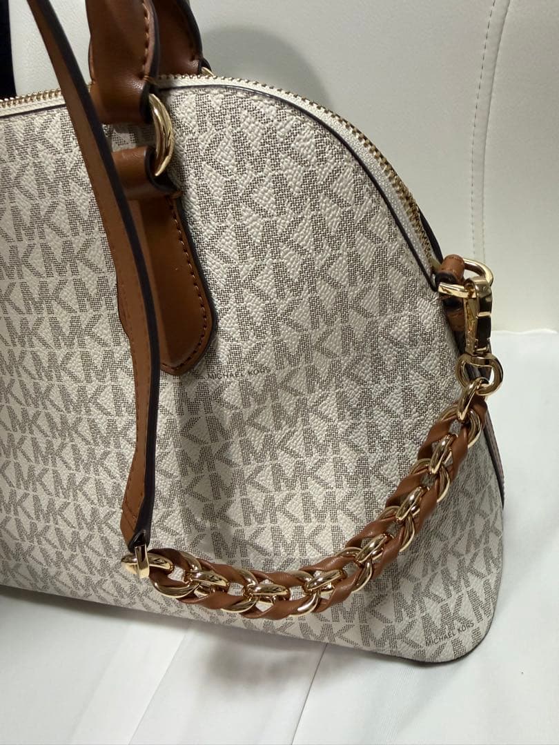 MICHAEL KORS MKロゴショルダーバッグ ハンドバッグ