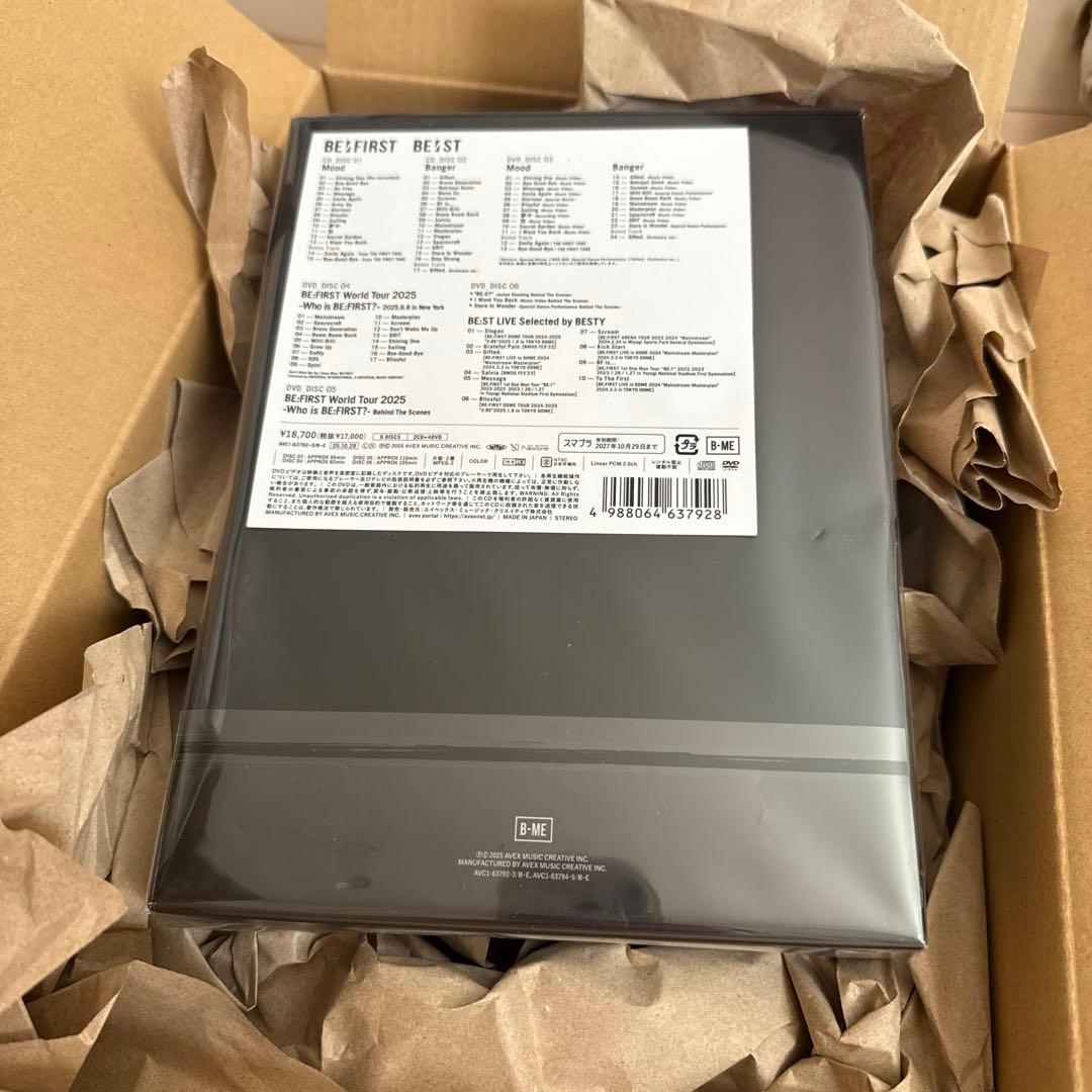 BE:FIRST BMSG限定版 BEST DVD