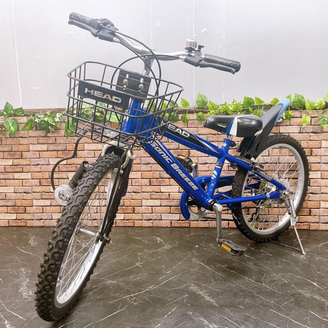 【15】子供用自転車 子供車 HEAD ブルー 20インチ