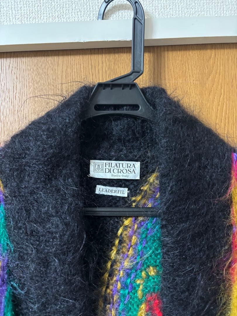 ユーロヴィンテージ　ファーコート　カーディガン着画あり