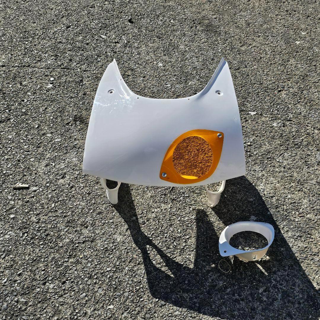 FRP製 NS-1用 耐久アッパーカウル　オレンジ　ライトなし