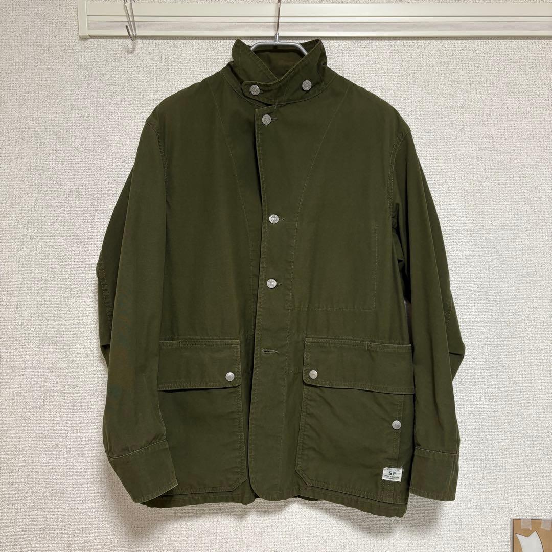 ジャケット・アウター SASSAFRAS Fall Leaf Jacket KHAKI[M]