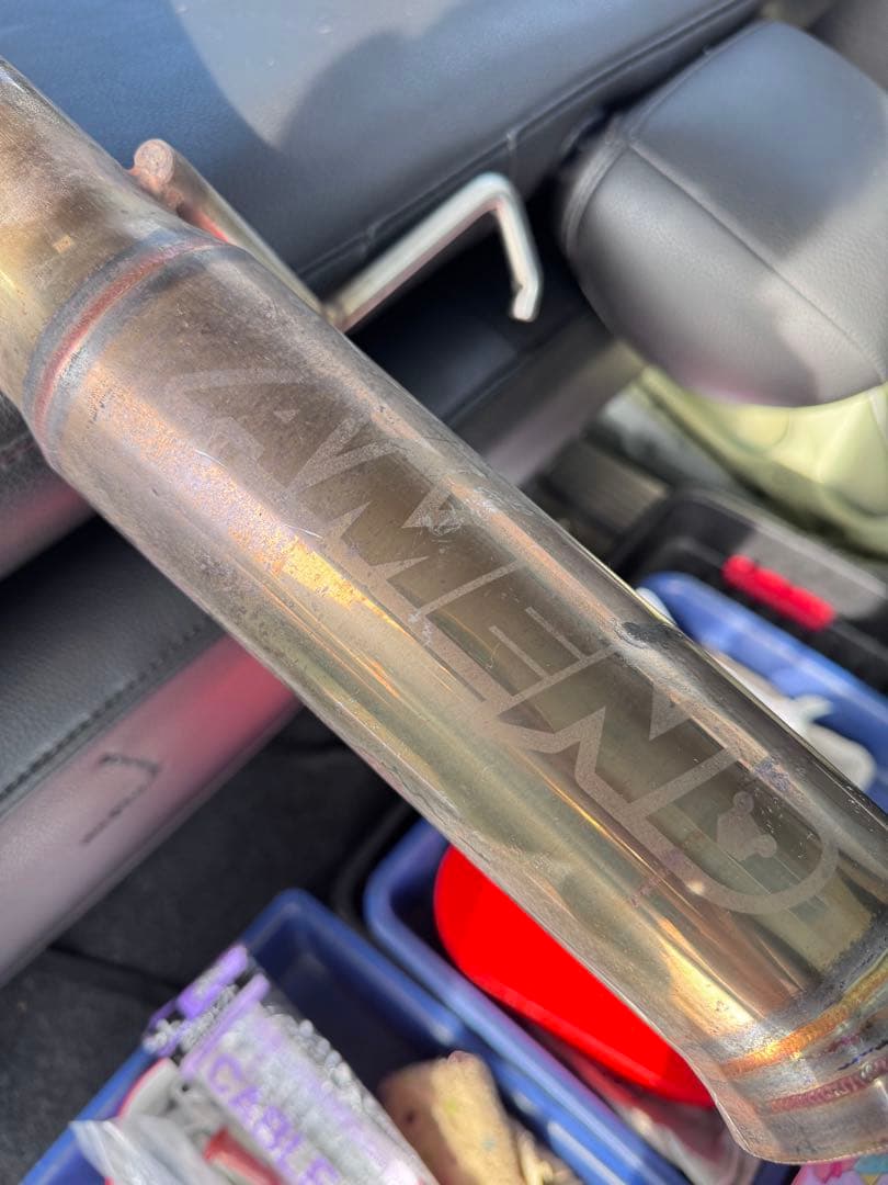 ハイエース200系　アメンド製 マフラー　可変バルブつき　2L ガソリン　上げ用