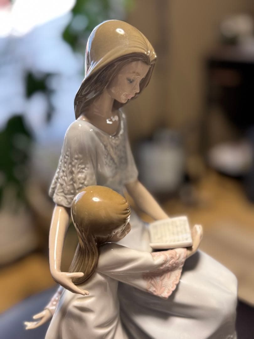 ヨシカネ　おやすみ前のご本　リヤドロ LLADRO 希少品