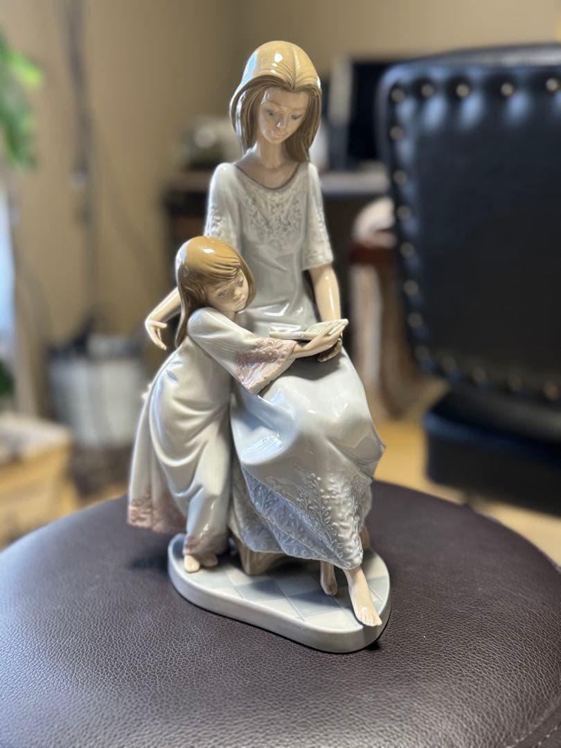 ヨシカネ　おやすみ前のご本　リヤドロ LLADRO 希少品