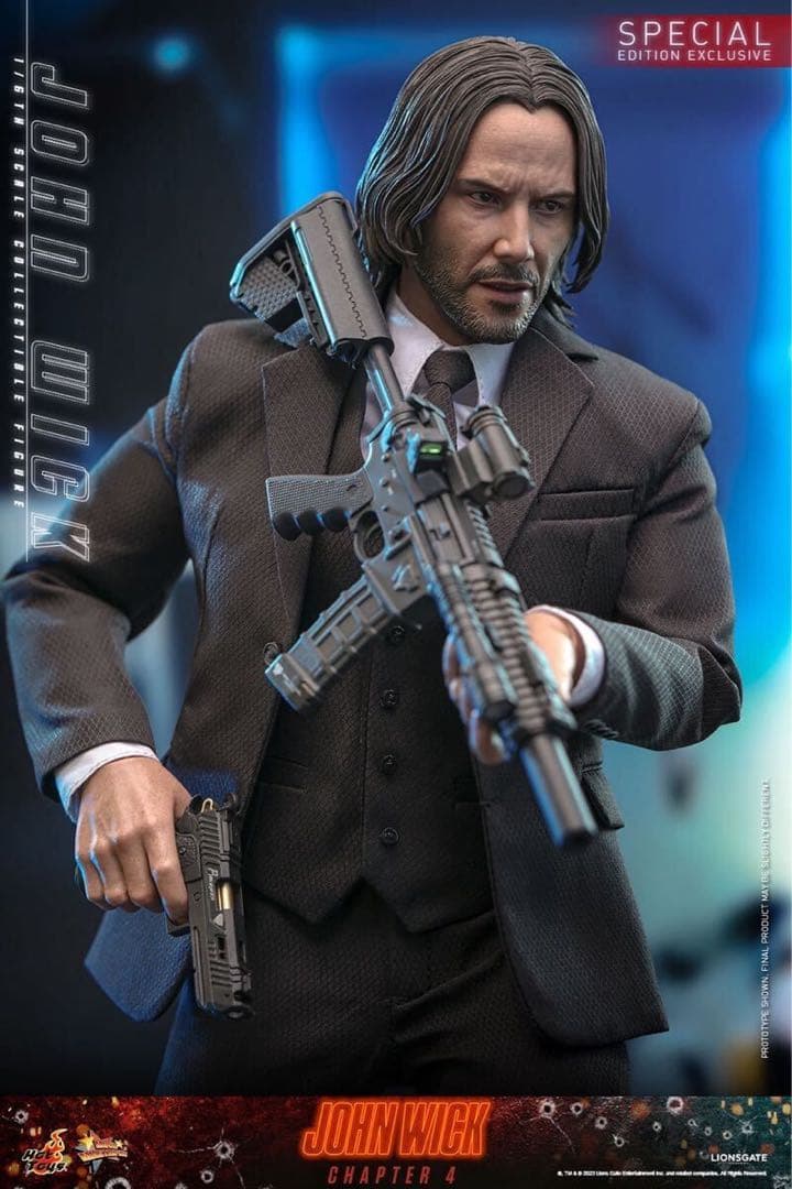 ホットトイズ MMS729B ジョン・ウィック ボーナス付き John Wick
