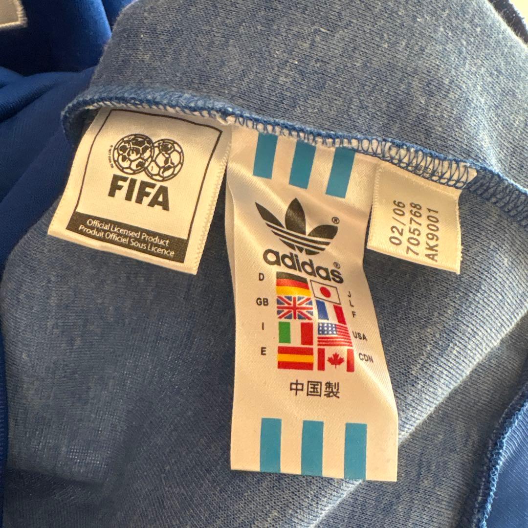 adidas 青 Lサイズ ジャージ 日本国旗 NIPPON