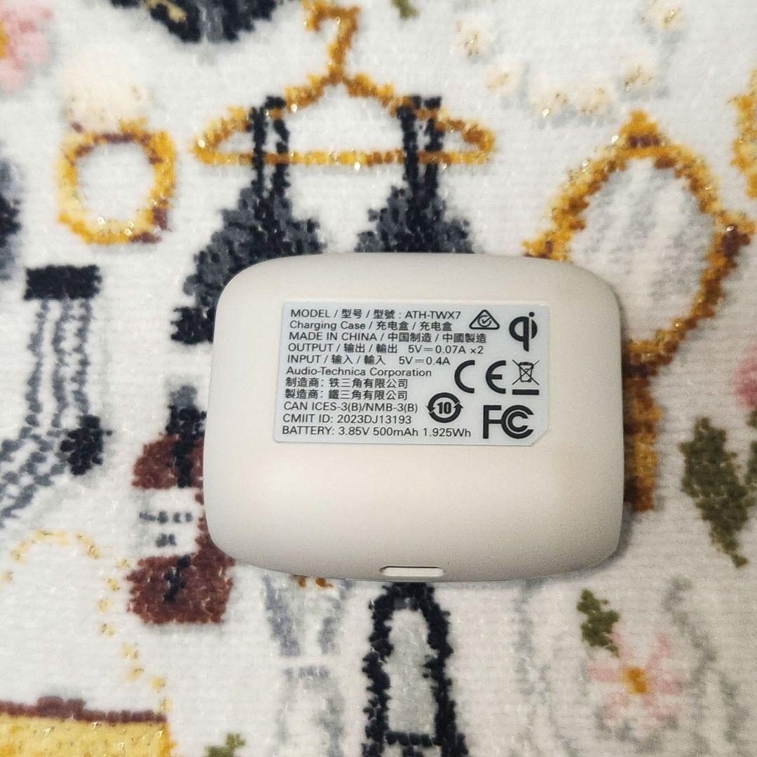 オーディオテクニカ♢ワイヤレスイヤホン（ホワイト） ATH-TWX7-WH