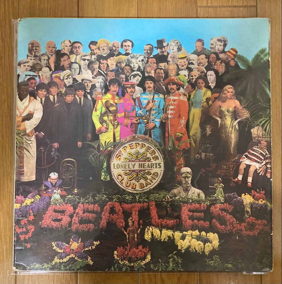 稀少UK初回両面2桁サージェントペパーズビートルズBeatlesレコード