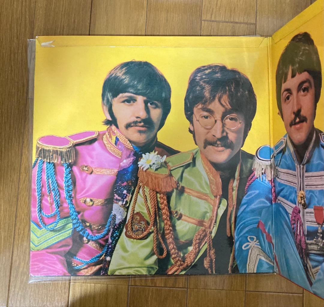 稀少UK初回両面2桁サージェントペパーズビートルズBeatlesレコード