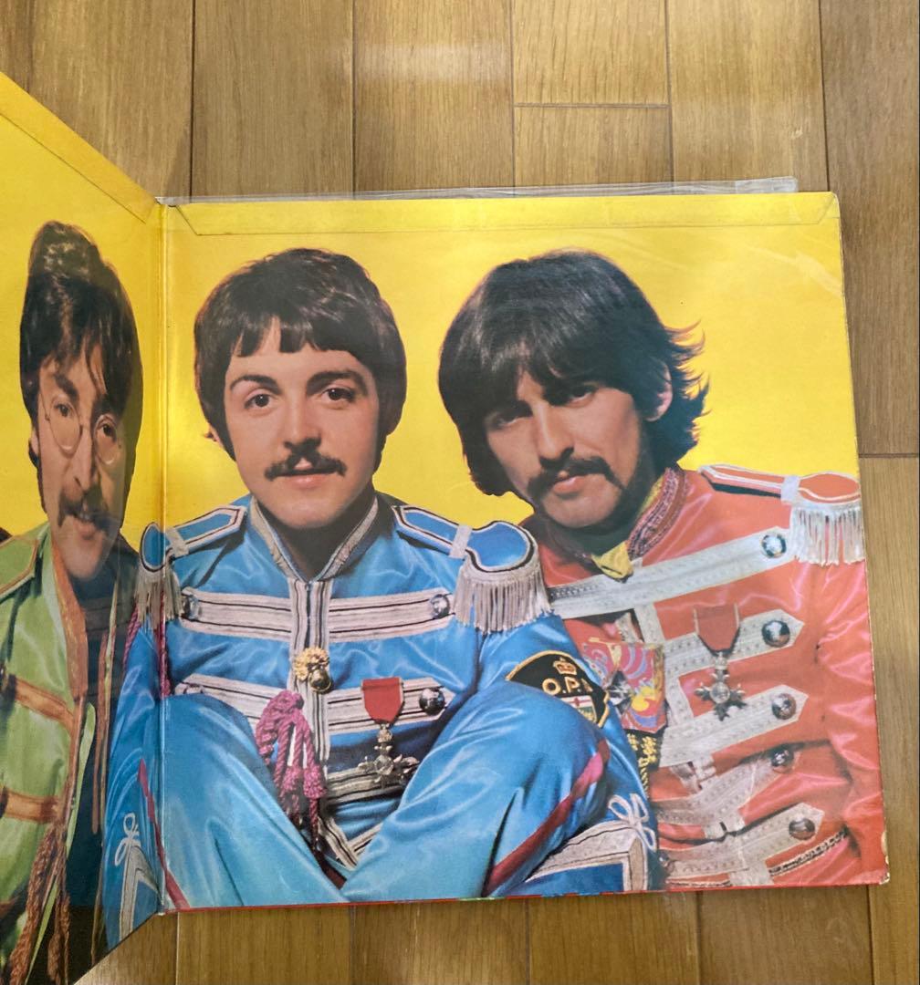 稀少UK初回両面2桁サージェントペパーズビートルズBeatlesレコード
