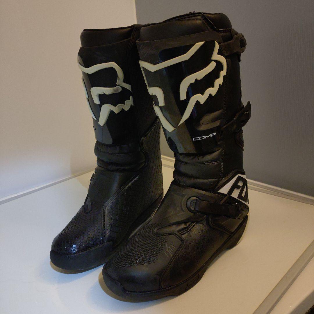 Fox Comp バイクブーツ ブラック　サイズM13　２回のみ使用