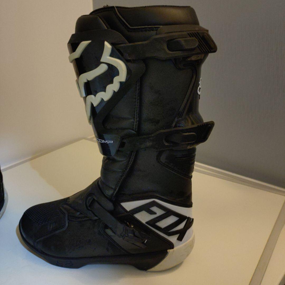 Fox Comp バイクブーツ ブラック　サイズM13　２回のみ使用