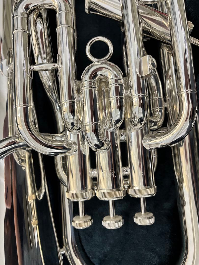 Yamaha ユーフォニアム 本体 ケース シルバー YEP-621S