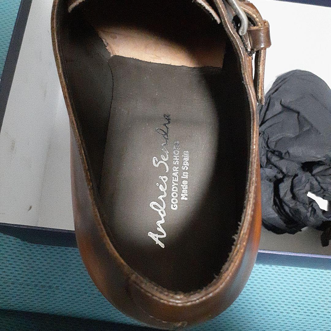 新品アンドレスセンドラ モンクストラップ