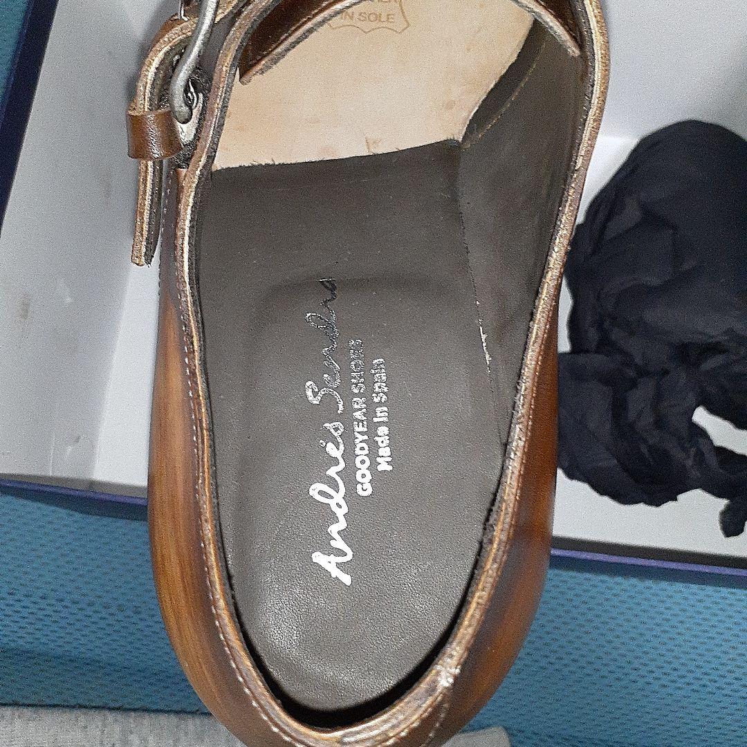 新品アンドレスセンドラ モンクストラップ