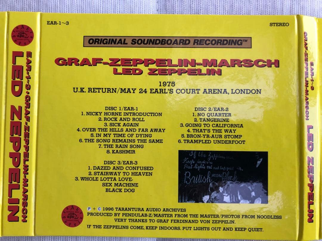 LED ZEPPELIN GRAF–ZEPPELIN–MARSCH