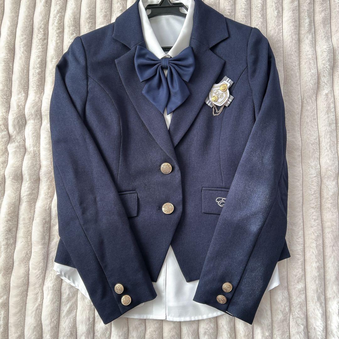 【未使用品✨】イーストボーイ フォーマル　スーツ 女の子 卒業式　165 紺