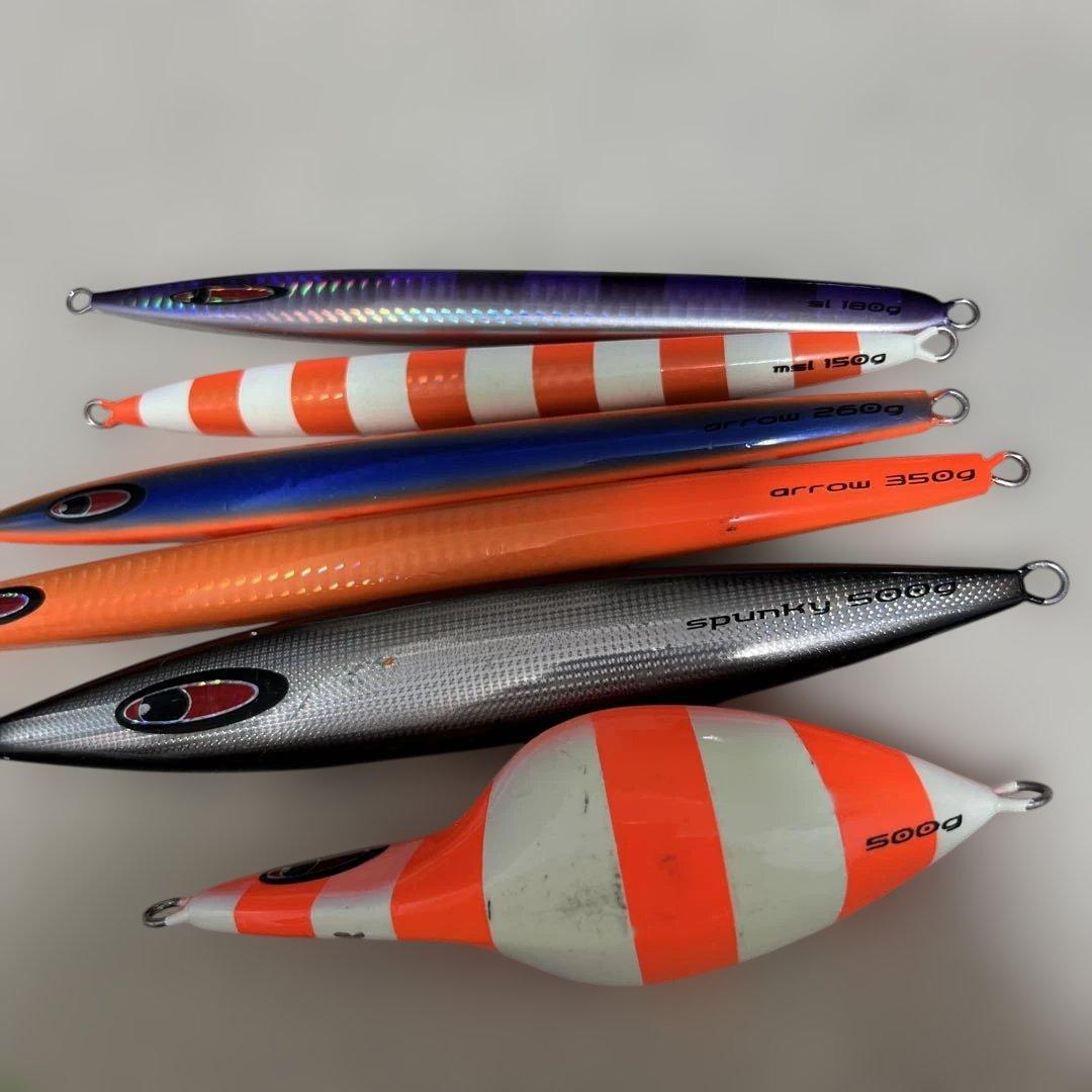 シーフロアコントロール　アロー、スパンキー６本セット