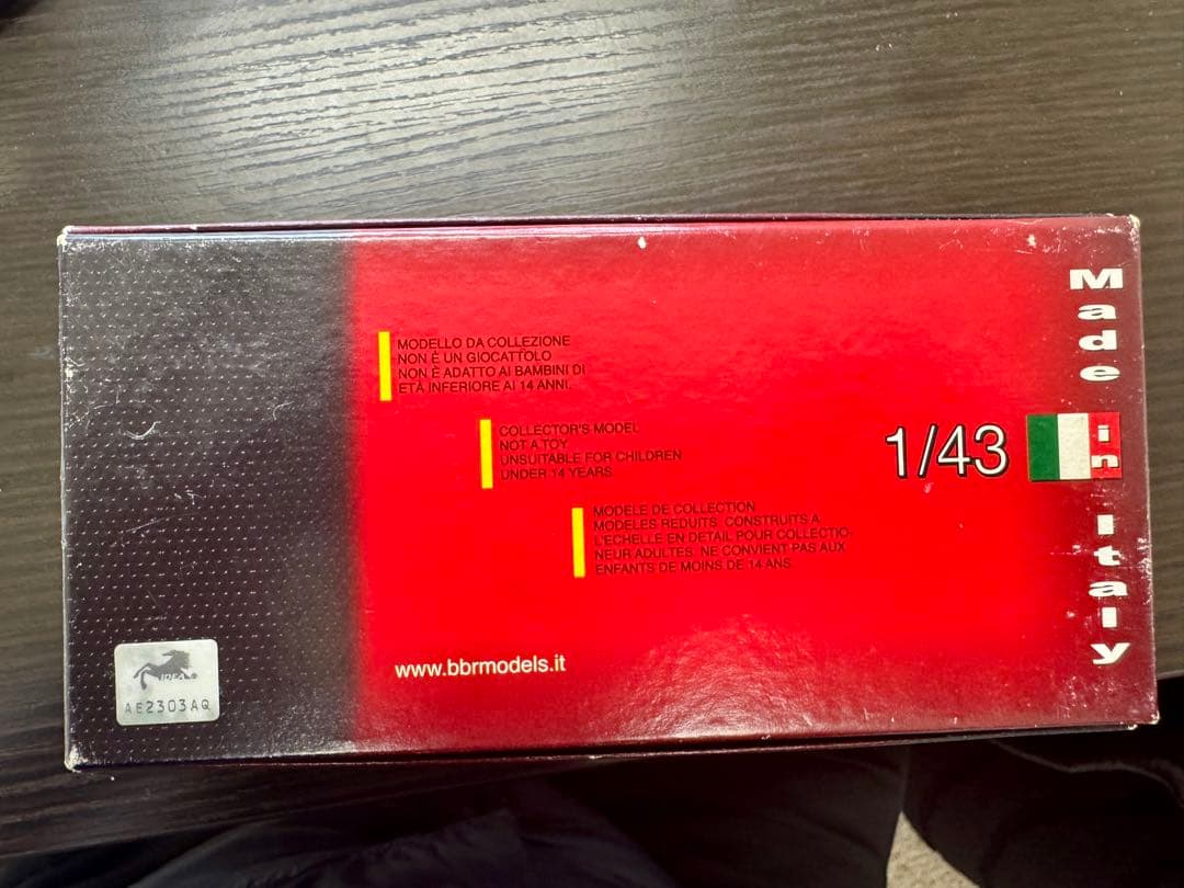 Ferrari 288 GTO 1984 BBR 1/43スケールモデル