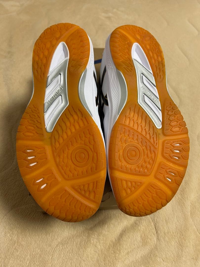 ASICS バレーボール-卓球シューズ 23.5cm ホワイト