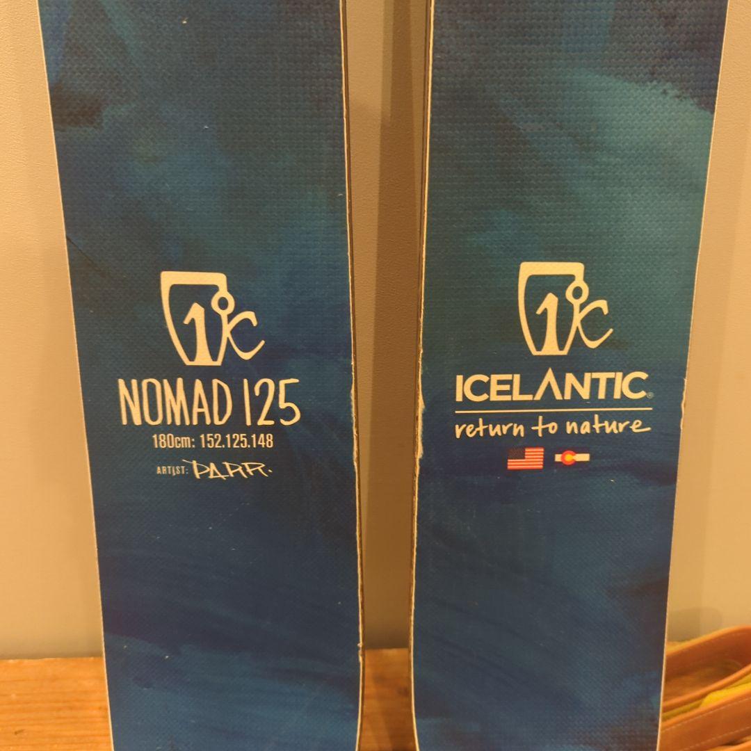 ICELANTIC スキー板　NOMAD125