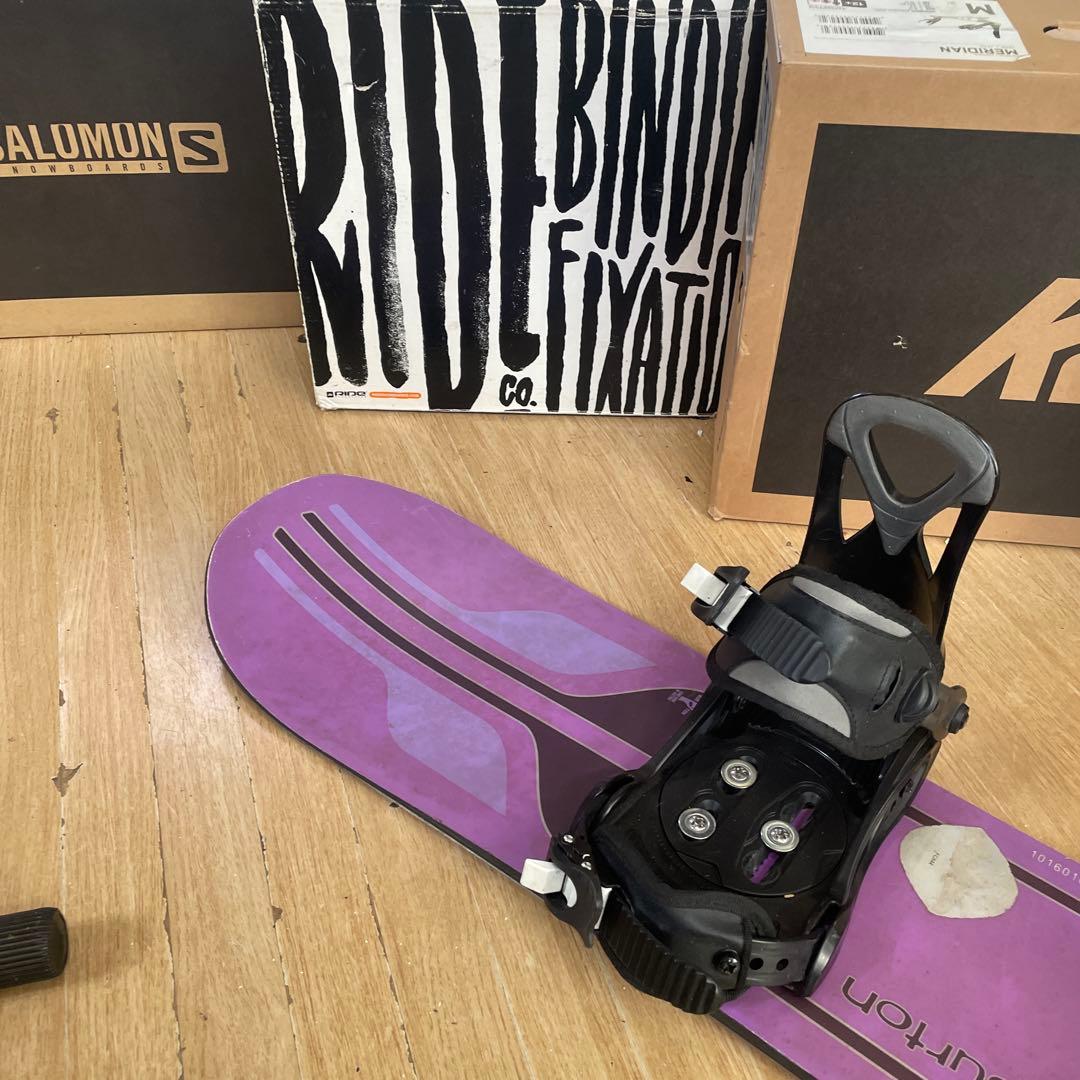 BURTON　バートン　キッズスノーボードセット　バインディング付3点セット