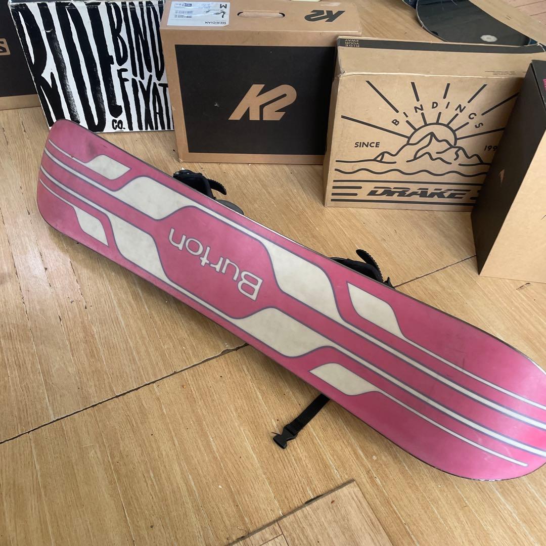 BURTON　バートン　キッズスノーボードセット　バインディング付3点セット