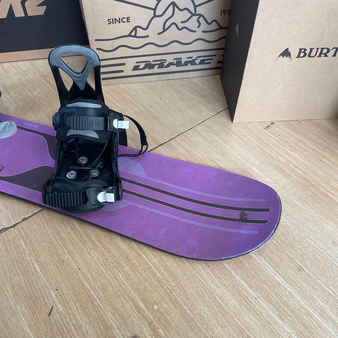 BURTON　バートン　キッズスノーボードセット　バインディング付3点セット