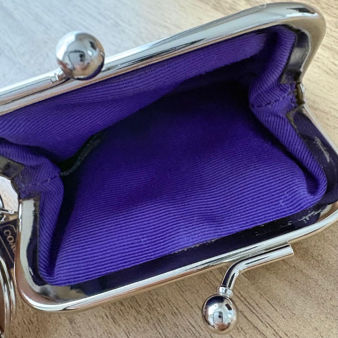 vintage COACH charm がま口