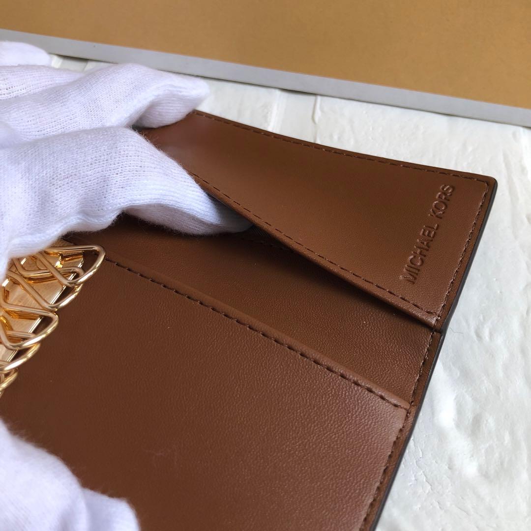 新品 マイケルコース MICHEAL KORS ブラウン キーケース
