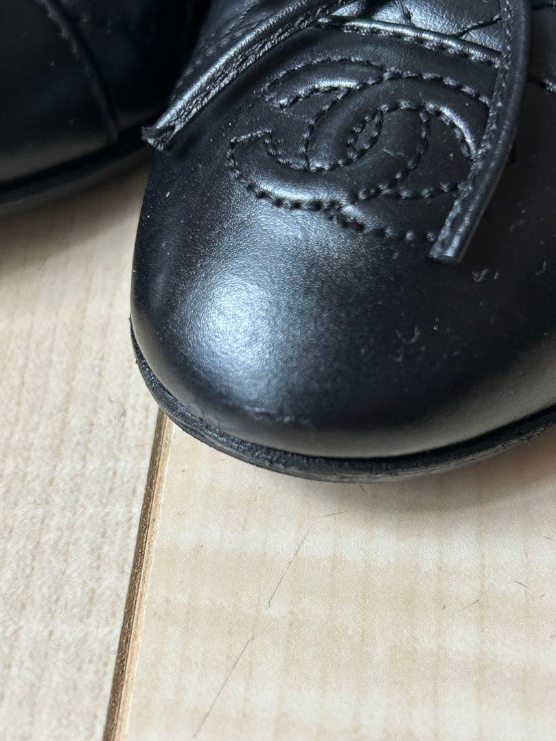 CHANEL バレエフラット 35
