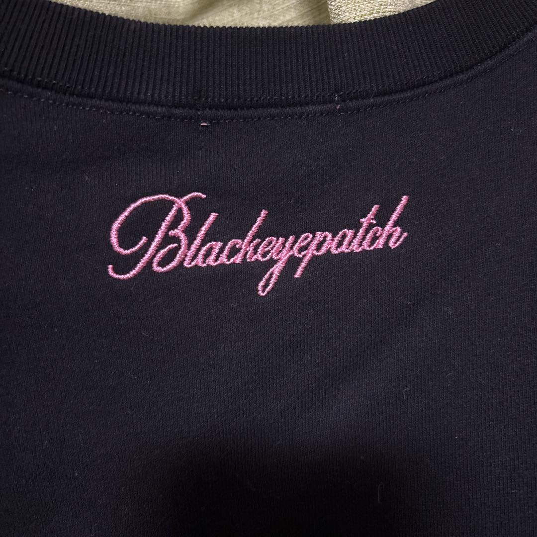 Black Eye Patch ロゴトレーナー Mサイズ ブラック