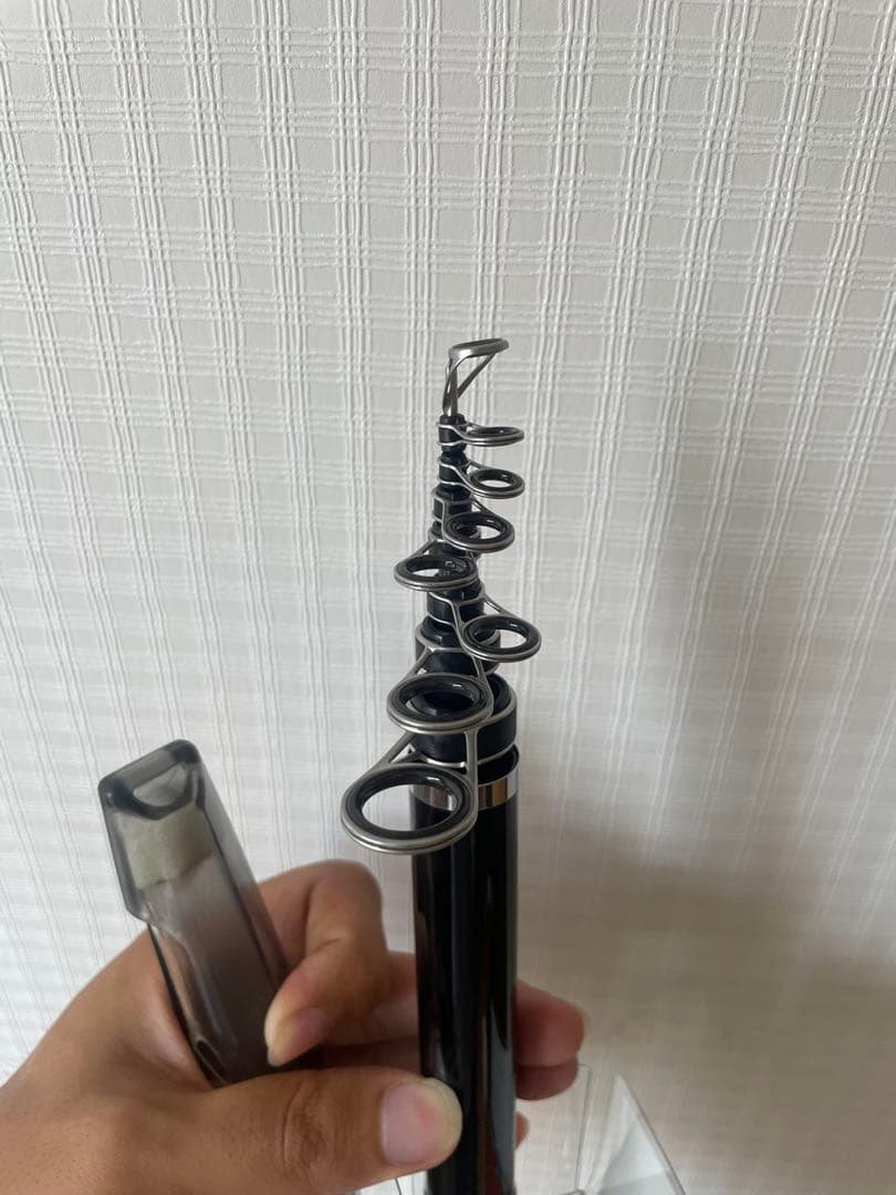 ダイワ 振出竿 ガイド付き 取扱説明書付