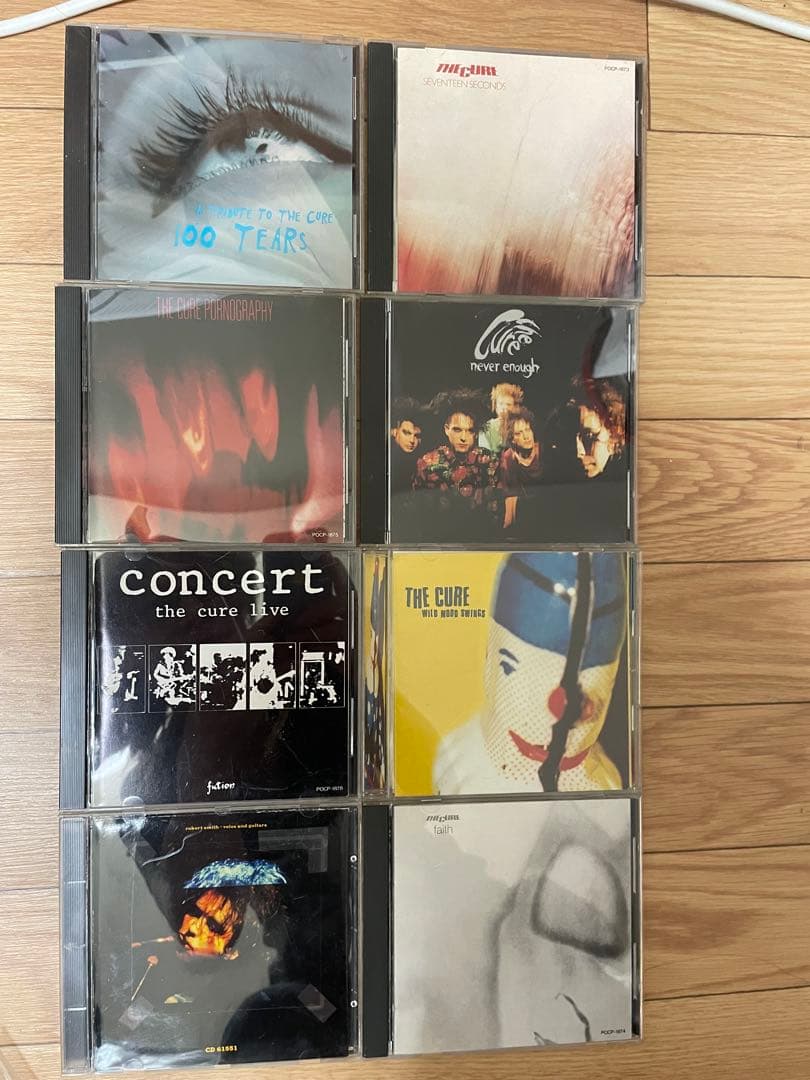 日*1様 THE CURE CD纏めて
