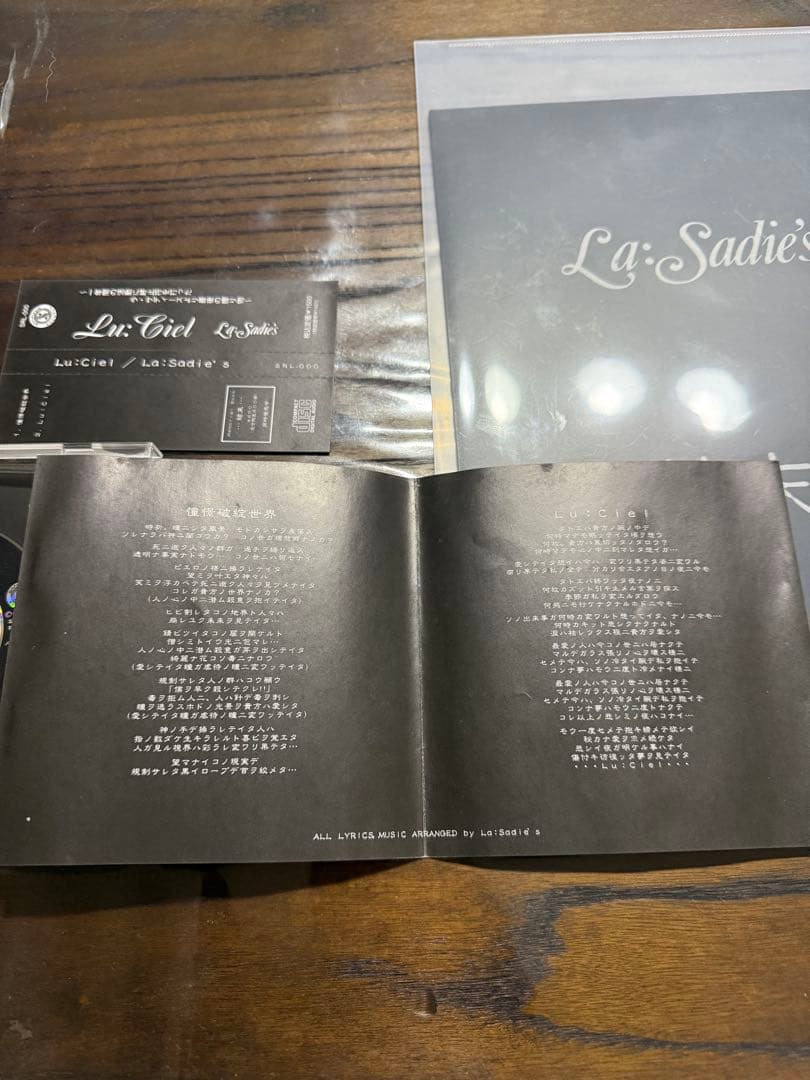 希少 La:Sadie’s / ラサディーズ　Dir en grey