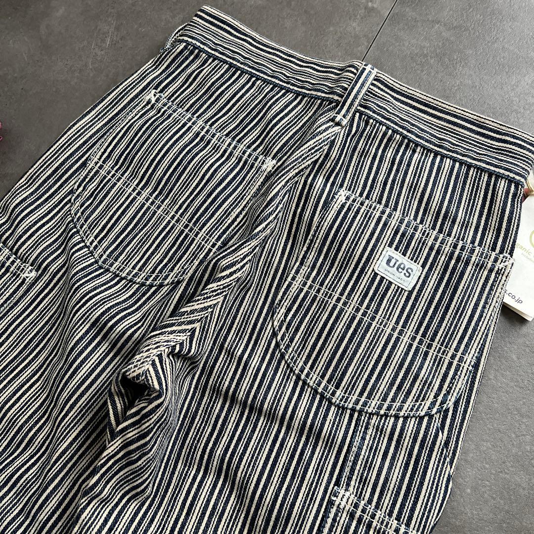 新品未使用✨タグ付き✨UES ペインターパンツ ランダム　ヒッコリーストライプ