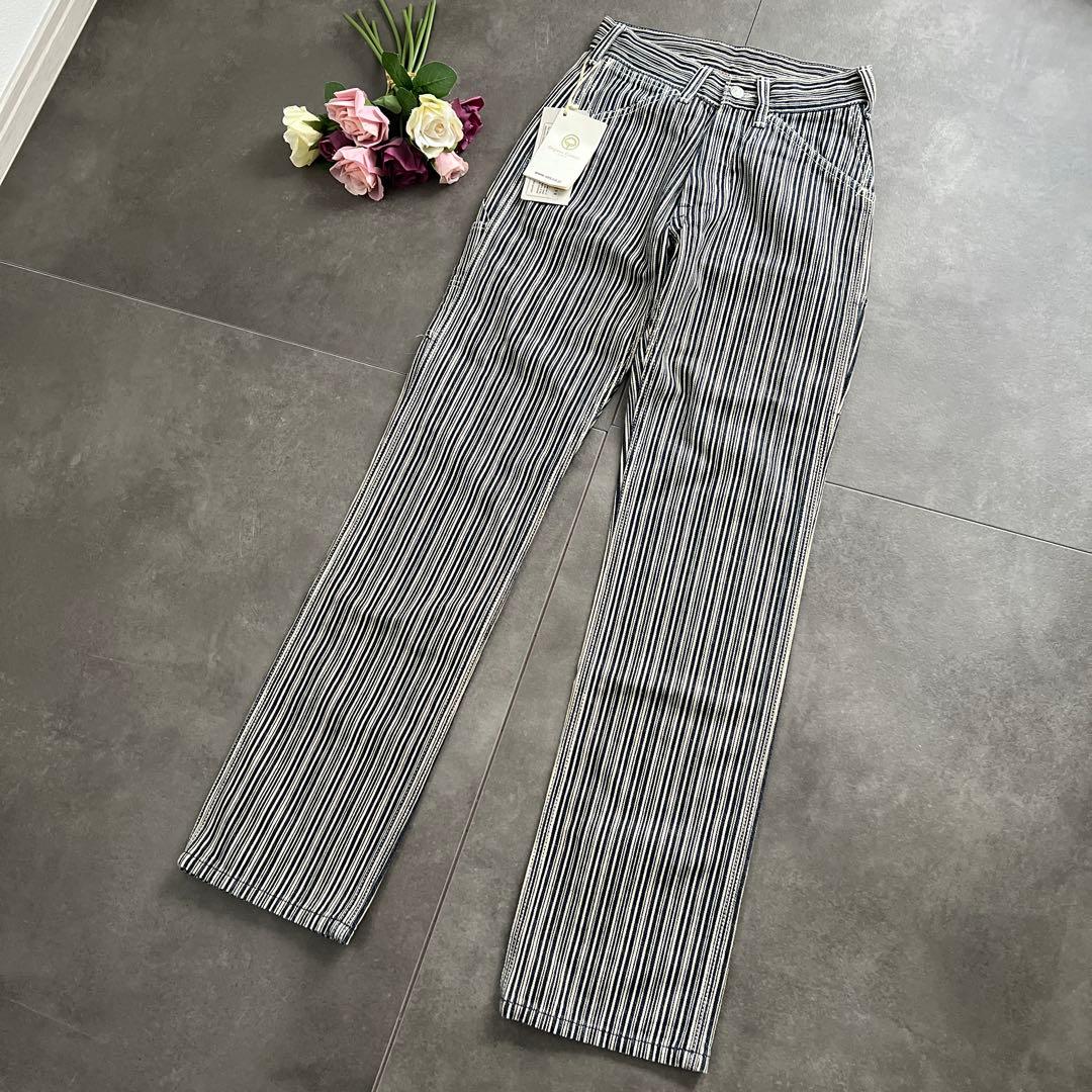 新品未使用✨タグ付き✨UES ペインターパンツ ランダム　ヒッコリーストライプ