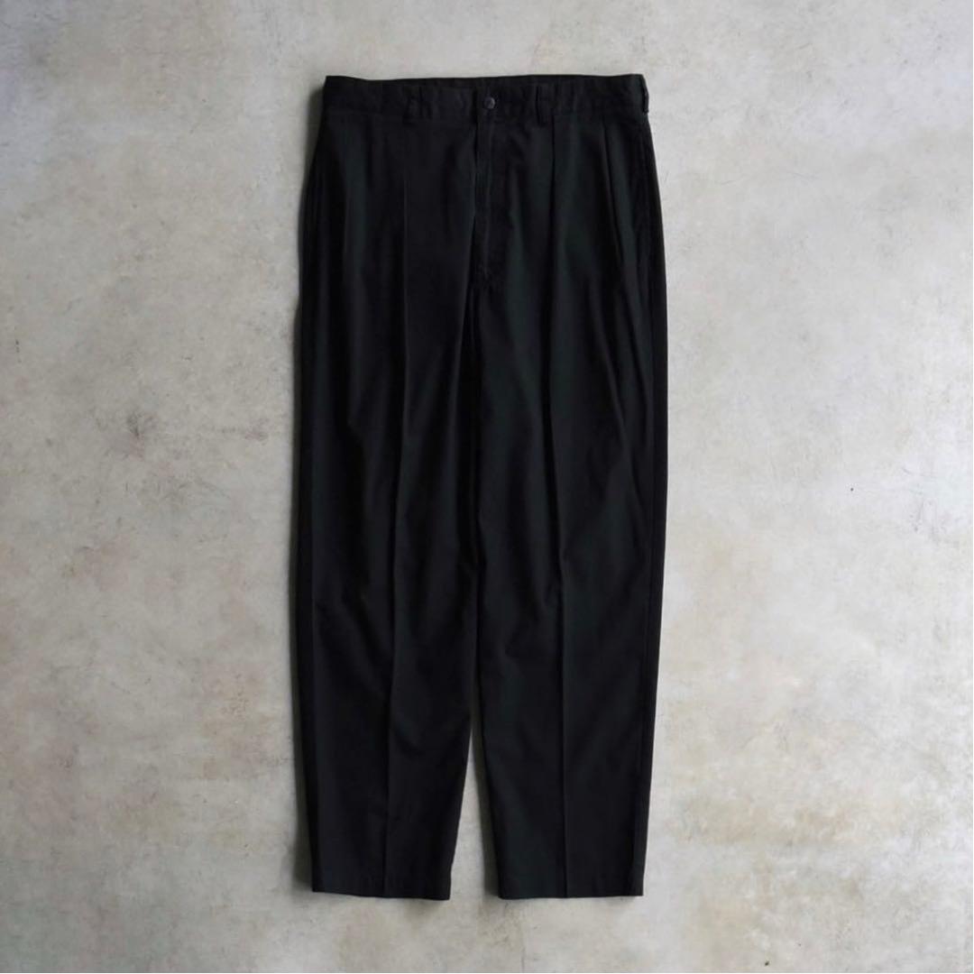 90s ポロゴルフ ラルフ ポロチノ ツータックチノ 黒 ブラック W34L31