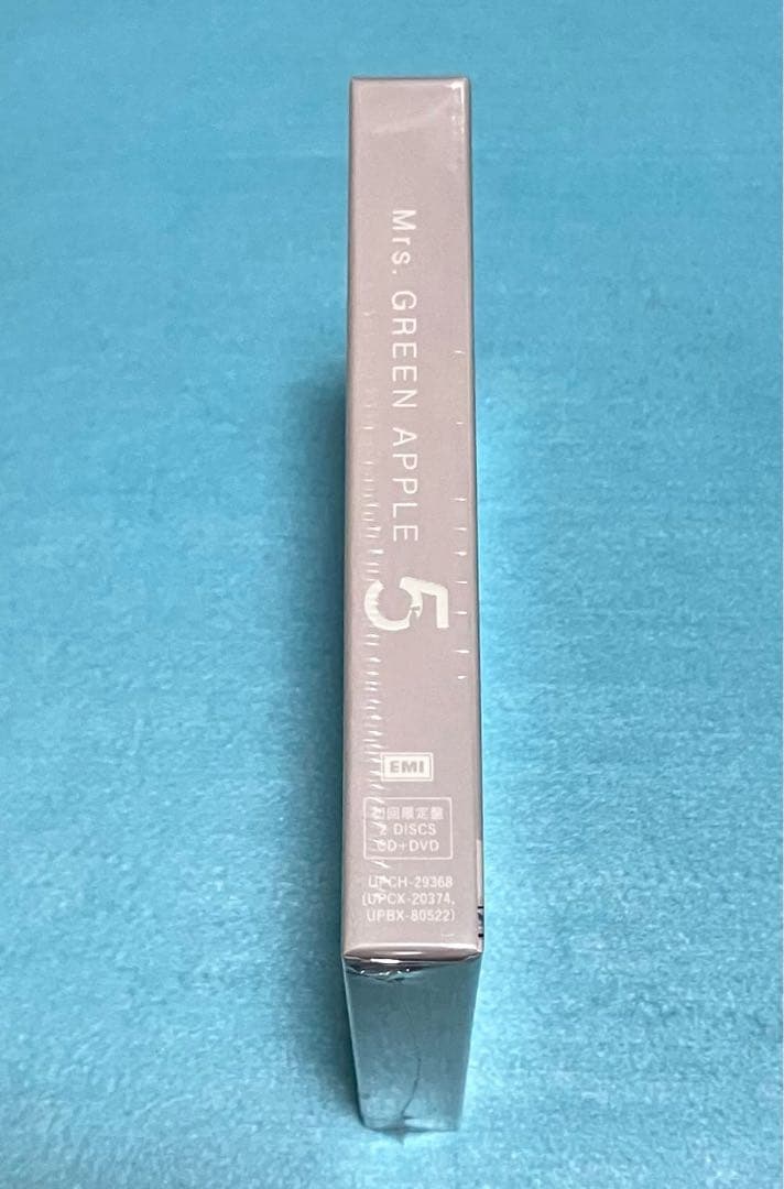 新品未開封 正規品 Mrs.GREEN APPLE 5 初回盤 + メガジャケ